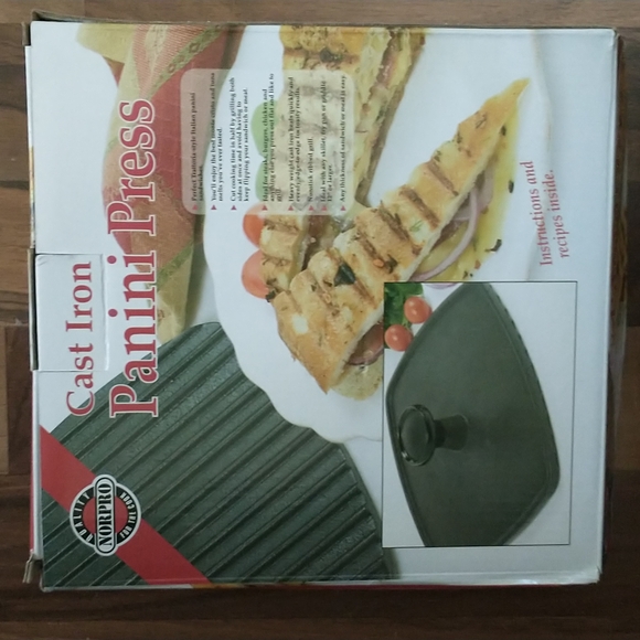 Norpro Kitchen New Cast Iron Panini Press Poshmark